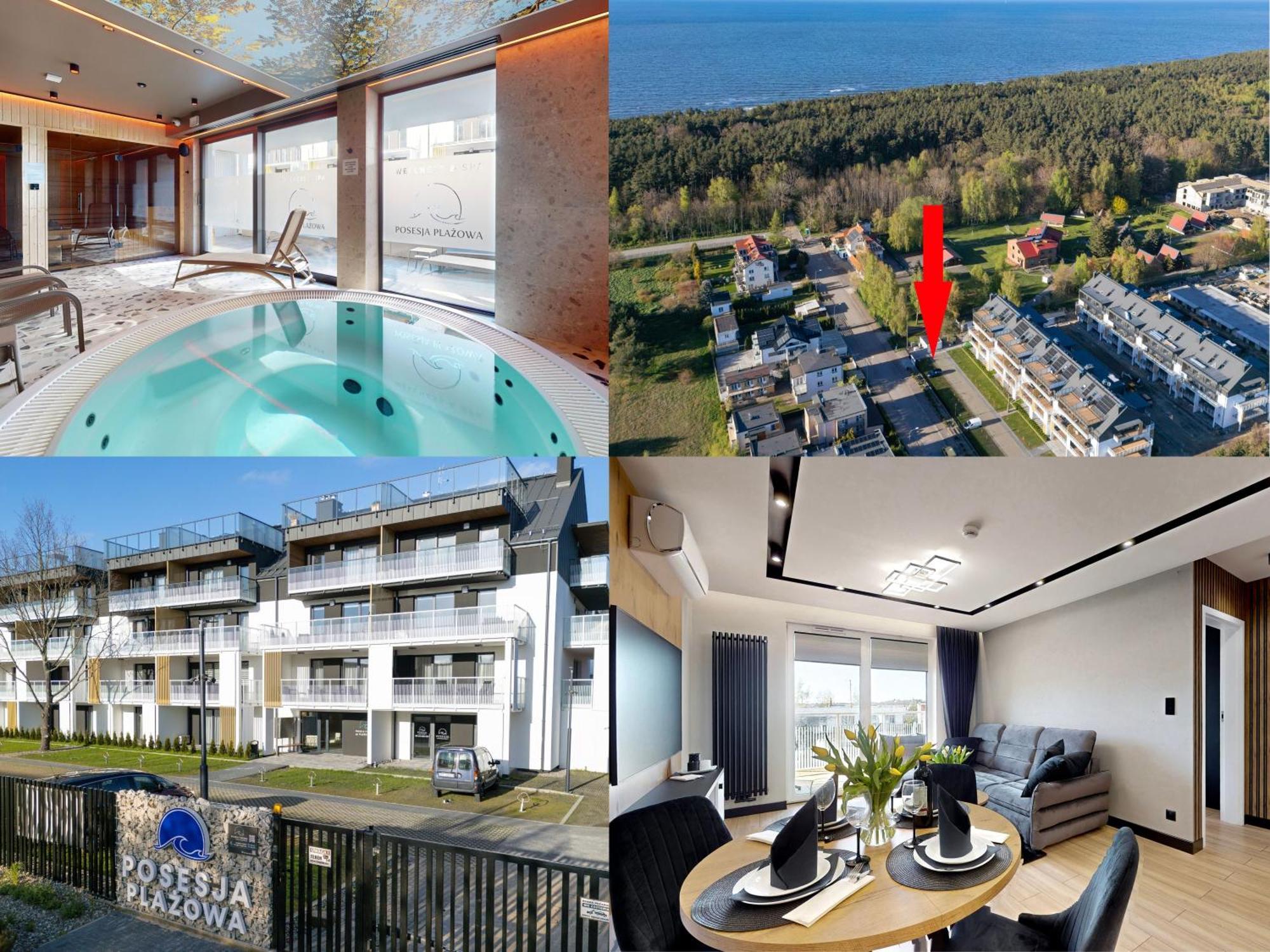 Sloneczne Tarasy Apartaments & Spa Grzybowo  Extérieur photo
